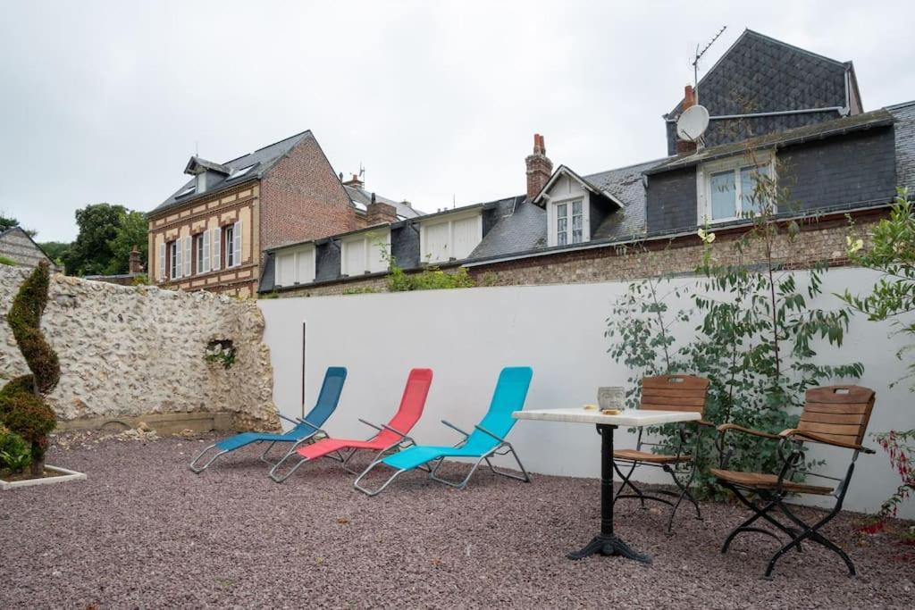 Gite Le Doris Avec Place De Stationnement Privee Incluse Étretat Exteriör bild